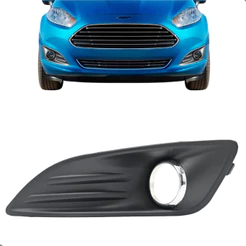 Moldura New Fiesta Hatch 2013 Até 2016 2017 C/ Furo Aro Cromado Esquerdo