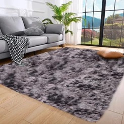 Tapetes Peludos 1,50 X 1,00 Várias Cores Para Sala E Quarto