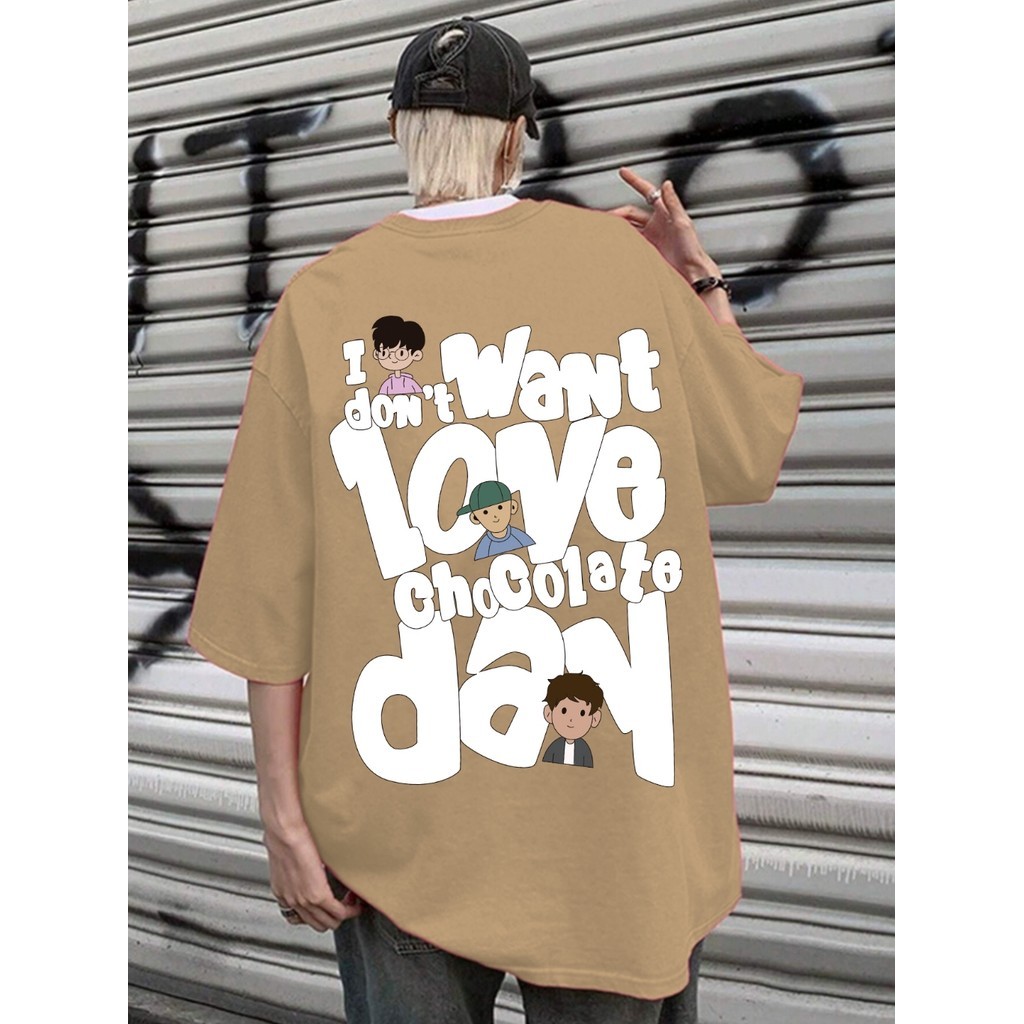 T Shirt Maculino Aesthetic Skatista Confortável Blusa Bordada Camisa Soltinha Estampada Oversized