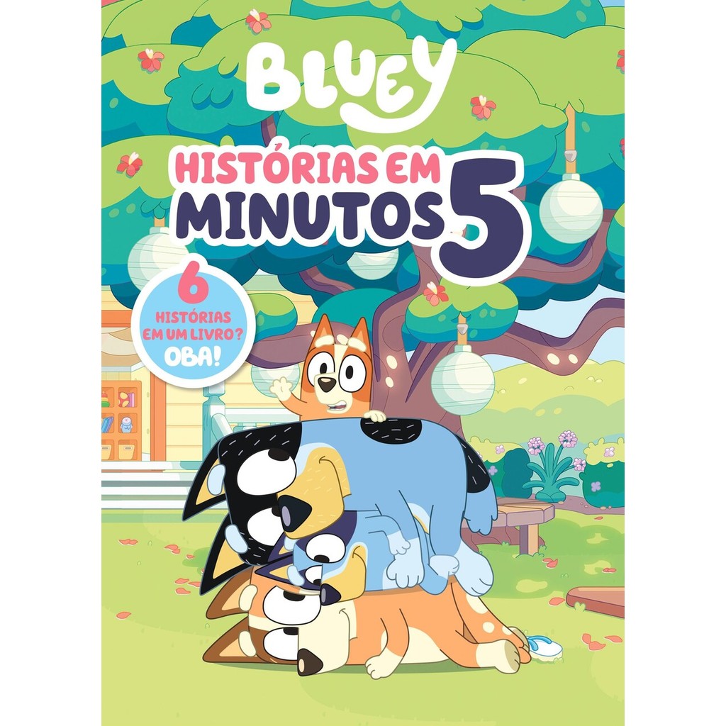 Bluey Histórias em 5 Minutos em Oferta na Shopee