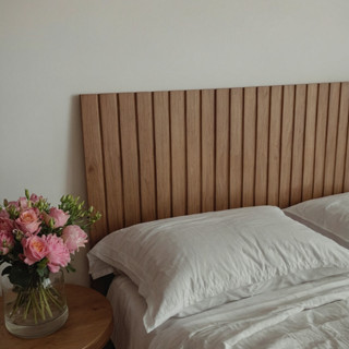 Cabeceira Cama Box Casal - Ripado MDF 45x11cm - 10 Placas em Oferta na Shopee