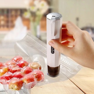 Bomba de Sucção a Vácuo Elétrica Recarregável para Conservação de Alimentos em Oferta na Shopee