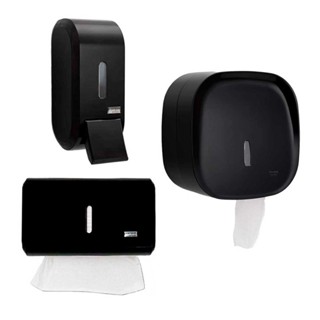 Kit Saboneteira Sabonete Líquido Álcool Gel Suporte Papel Higiênico Rolão Toalheiro Papel Toalha Premisse em Oferta na Shopee