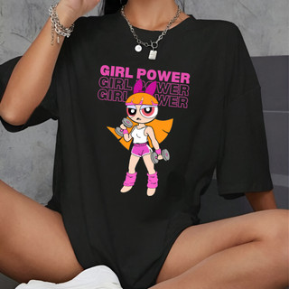 Camiseta Treino Feminina – Meninas Superpoderosas, Look Divertido e Fitness - Camiseta feminina em Oferta na Shopee