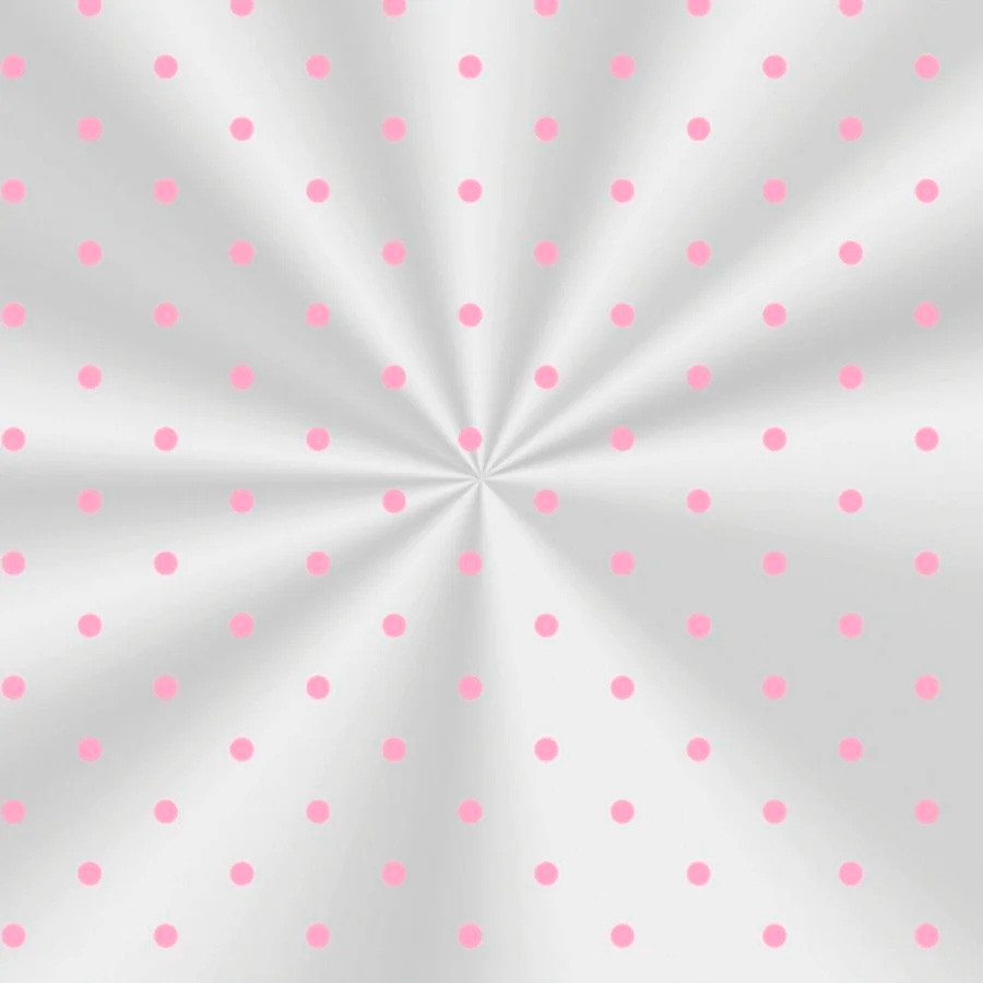 Saco Para Presente Decorado - Poá Rosa - 100 unidades - Cromus - Rizzo