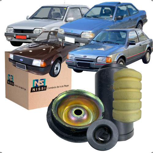 Kit Amortecedor Dianteiro Escort 1984 A 1992 Hobby 1993 A 1996 Verona Apollo 1990 A 1991