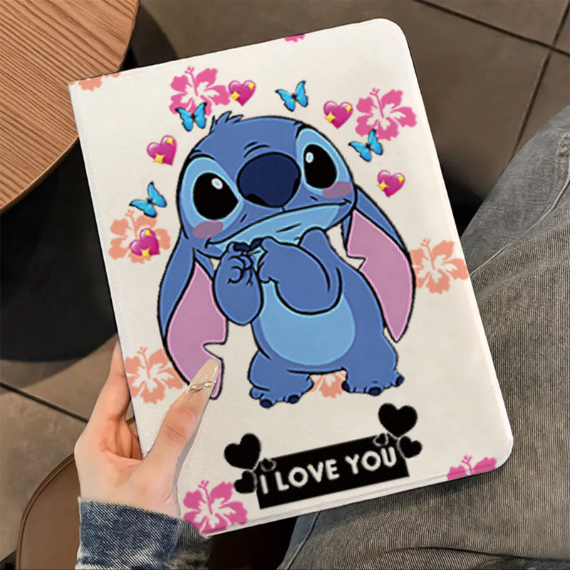 Capa Capinha Silicone Flip Stitch para Tablet Samsung Galaxy Tab S6 Lite A9 PLUS S9 S10 FE PLUS + Case Slot para Caneta