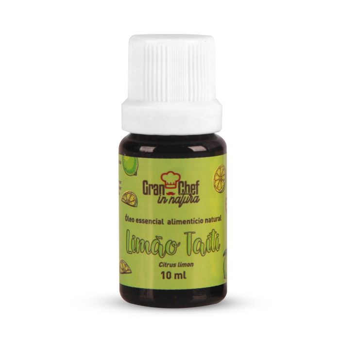 Óleo Essencial Alimentício Natural Limão Taiti 10ml GranChef - Home & Living