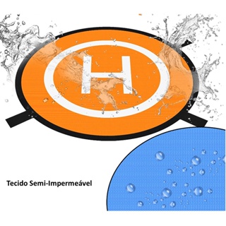 Pista De Pouso Decolagem p/ Drone Heliponto Landing Pad 70cm em Oferta na Shopee