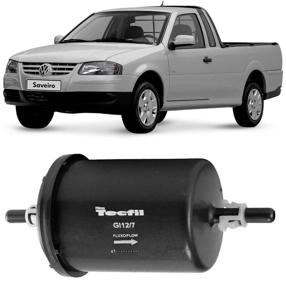 Filtro Combustível Saveiro 1.6 1.8 2003 A 2009 Tecfil - Spare Parts and Accessories for Vehicles