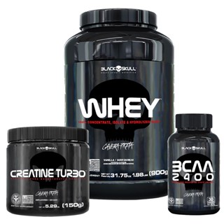 Kit Whey + Bcaa + Creatina
