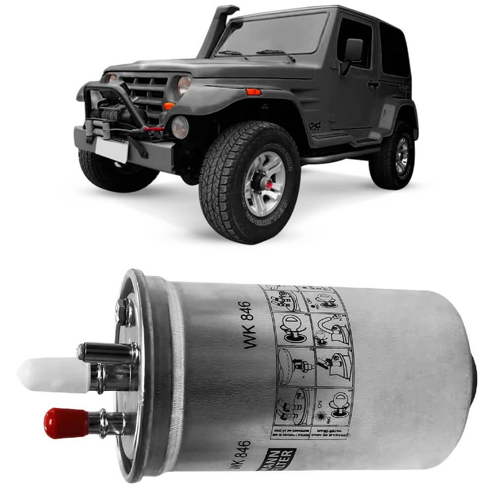 Filtro Combustível Troller T4 3.0 Mann-filter Wk846