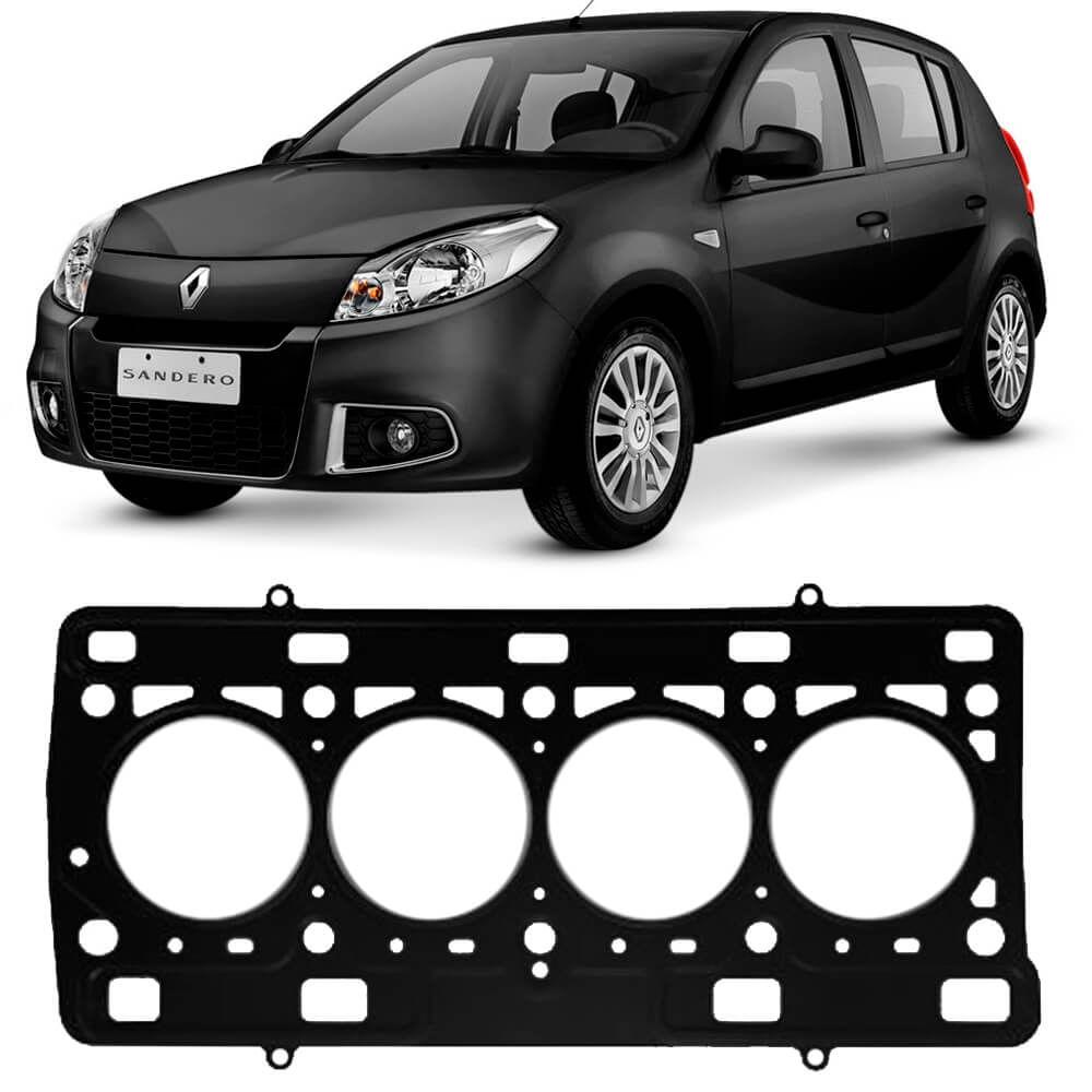 Junta Cabeçote Motor Renault Sandero 1.0 16v 2008 A 2015 - Spare Parts and Accessories for Vehicles