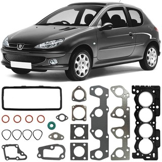Jogo Junta Motor Peugeot 206 1.4 2004 A 2009 Parcial Sabó em Oferta na Shopee
