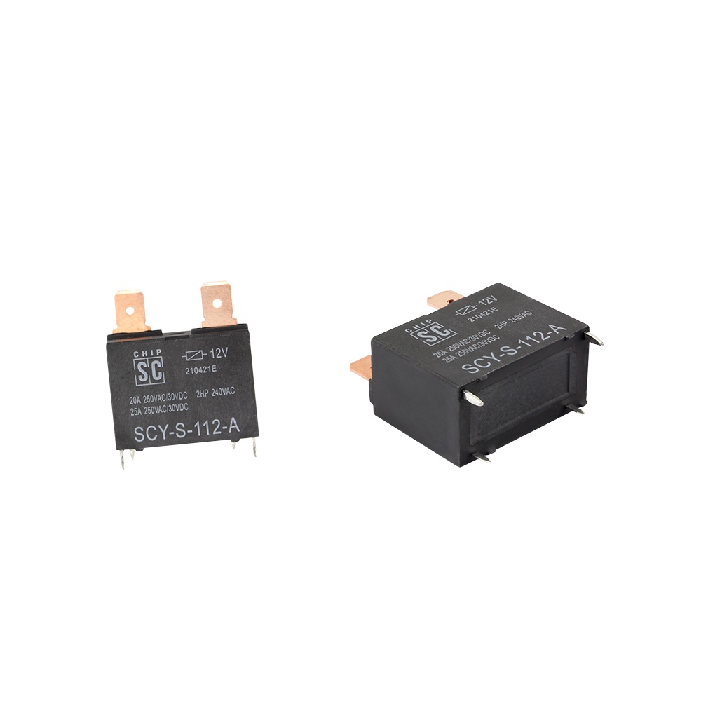 10x Relé Scy 12V 20a/25a 250V Scy-s-112-a P/ Ar Condicionado