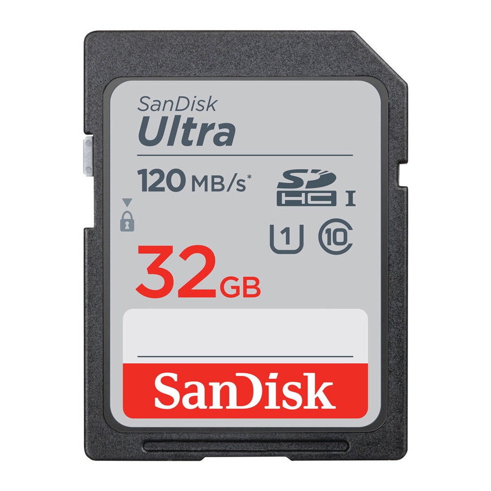 Cartão de Memória Sd Sandisk 32gb Ultra 120Mbs Classe c10 em Oferta na Shopee