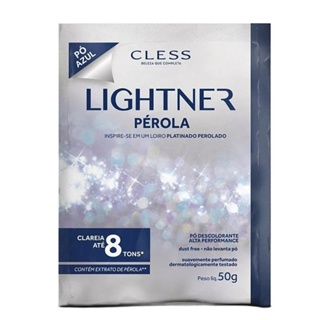 Pó Descolorante Lightner Pérola 50g em Oferta na Shopee