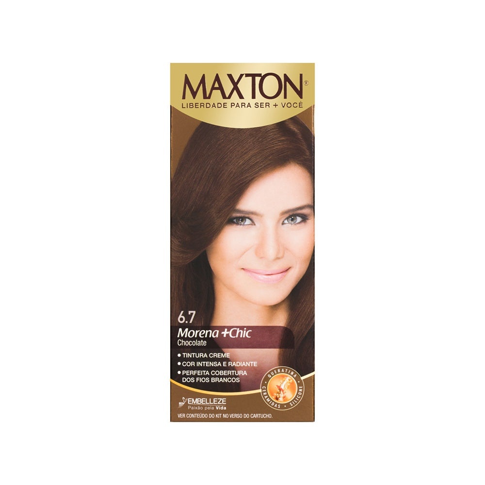 Tintura Maxton Prático 6.7 Chocolate em Oferta na Shopee