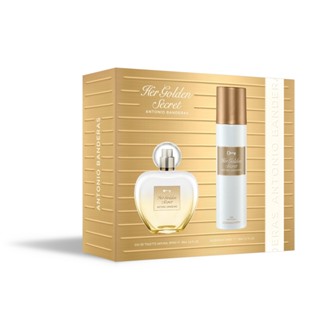 Antonio Banderas Her Golden Secret Eau de Toilette 80ml + Deo Spray 150ml