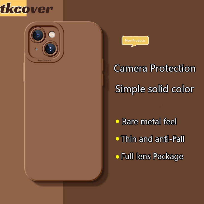 Para Samsung S9 S8 S8 Plus Nota 10 Pro M53 M33 5G Proteção Simples Da Lente Do Anjo De Cor Sólida TPU Caixa Telefone Macaron Candy Tampa Fosca À Prova De Choque
