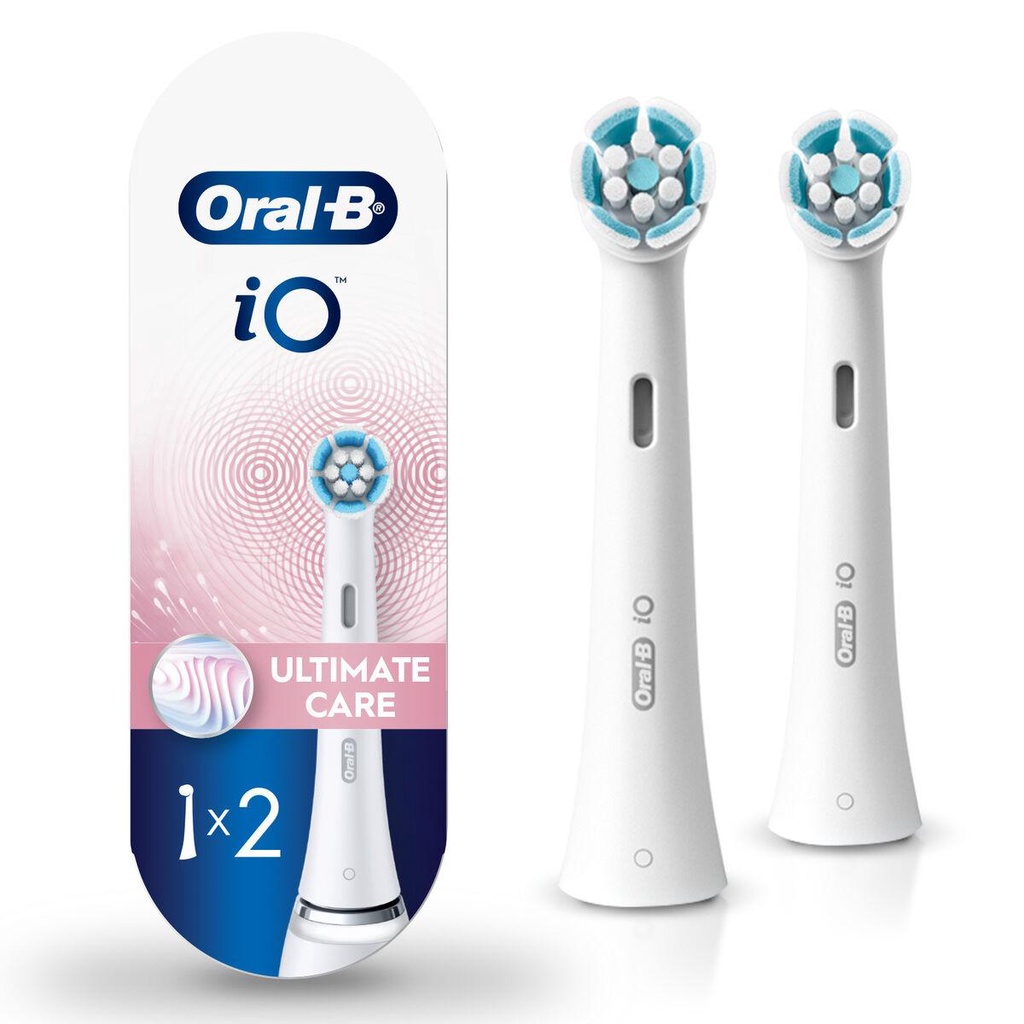 Refil Escova de Dentes Elétrica Oral-B iO Ultimate Care 2un em Oferta na Shopee