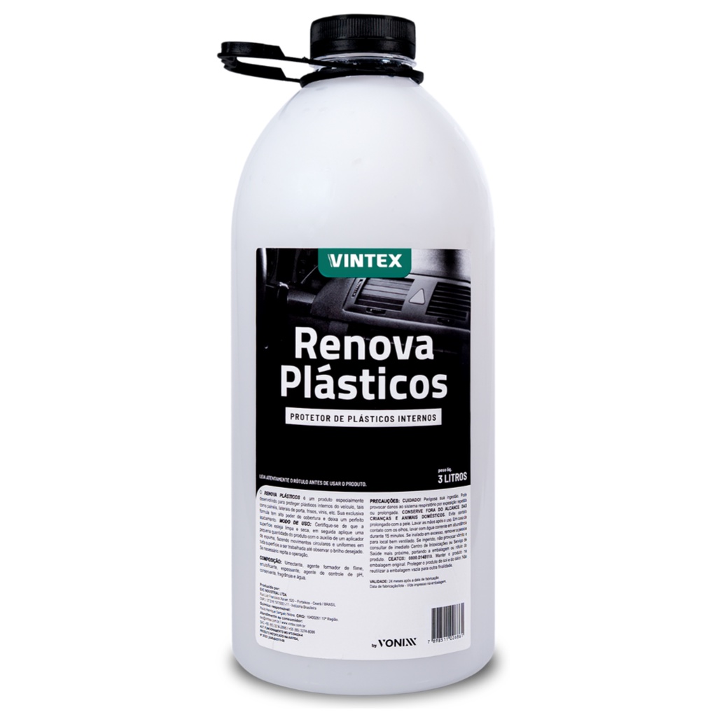 Renova Plastico 3L Vintex em Oferta na Shopee