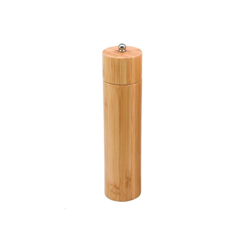 Moedor de Pimenta e Temperos Bambu Oikos Natural 21cm