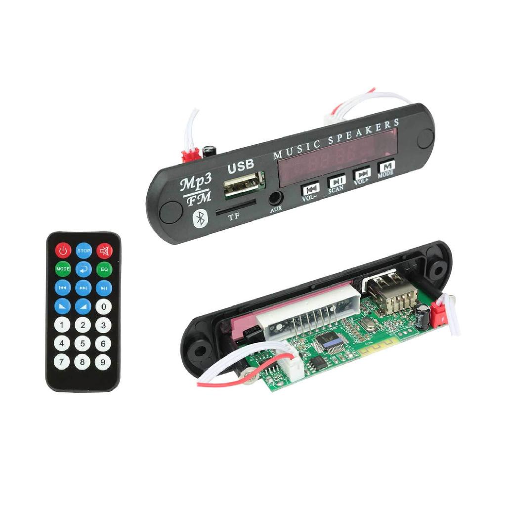 Placa Decodificador Usb P/ Caixa Mp3 Fm Aux Bluetooth