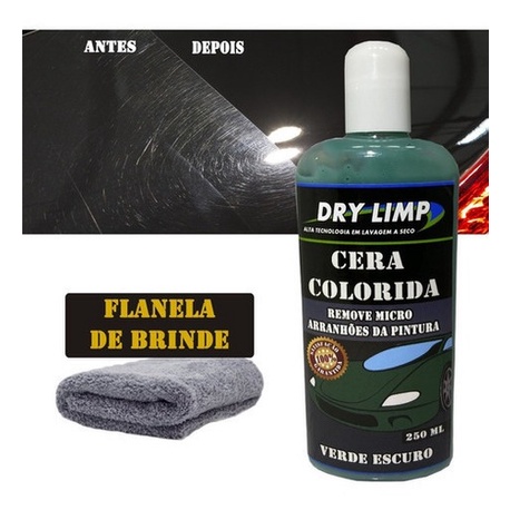 Cera Colorida Automotiva Dry Limp Tira Riscos Superficiais em Oferta na Shopee
