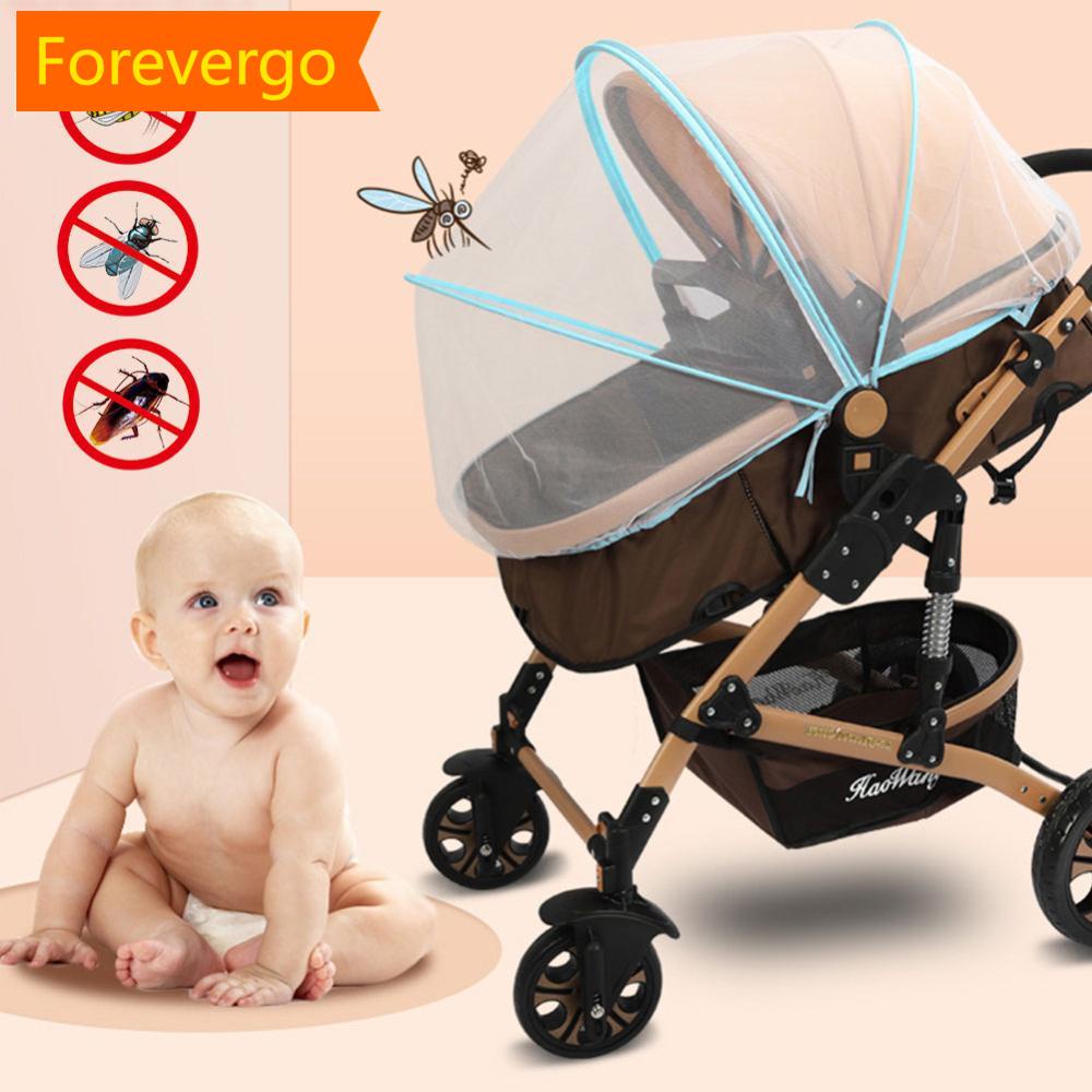 forevergo Zipper Tipo Rede Para Berço De Bebê Mosquiteiro Carrinhos Anti-bug Acessórios W7X7