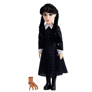 Boneca Wandinha Addams em Vinil Novabrink