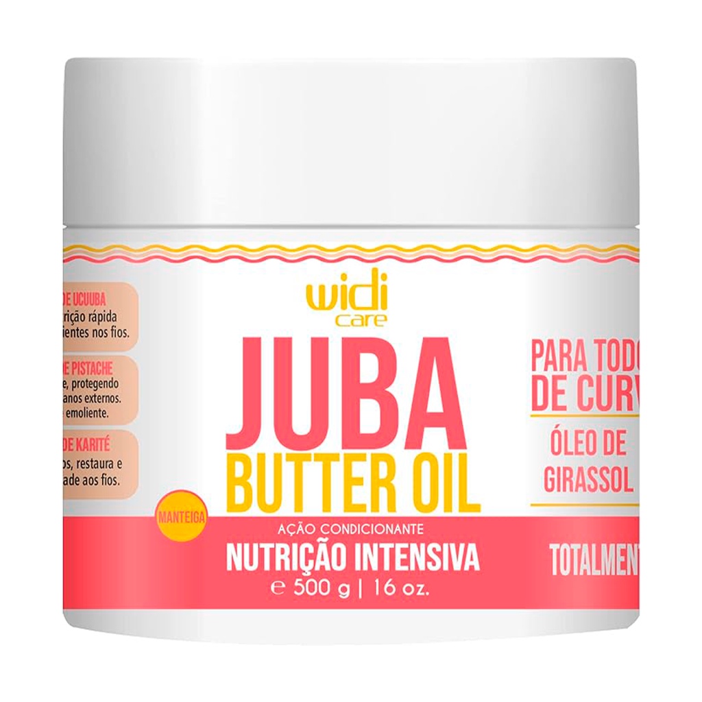 Juba Butter Oil Tratamento Capilar 500 g - Widi Care - Beauty