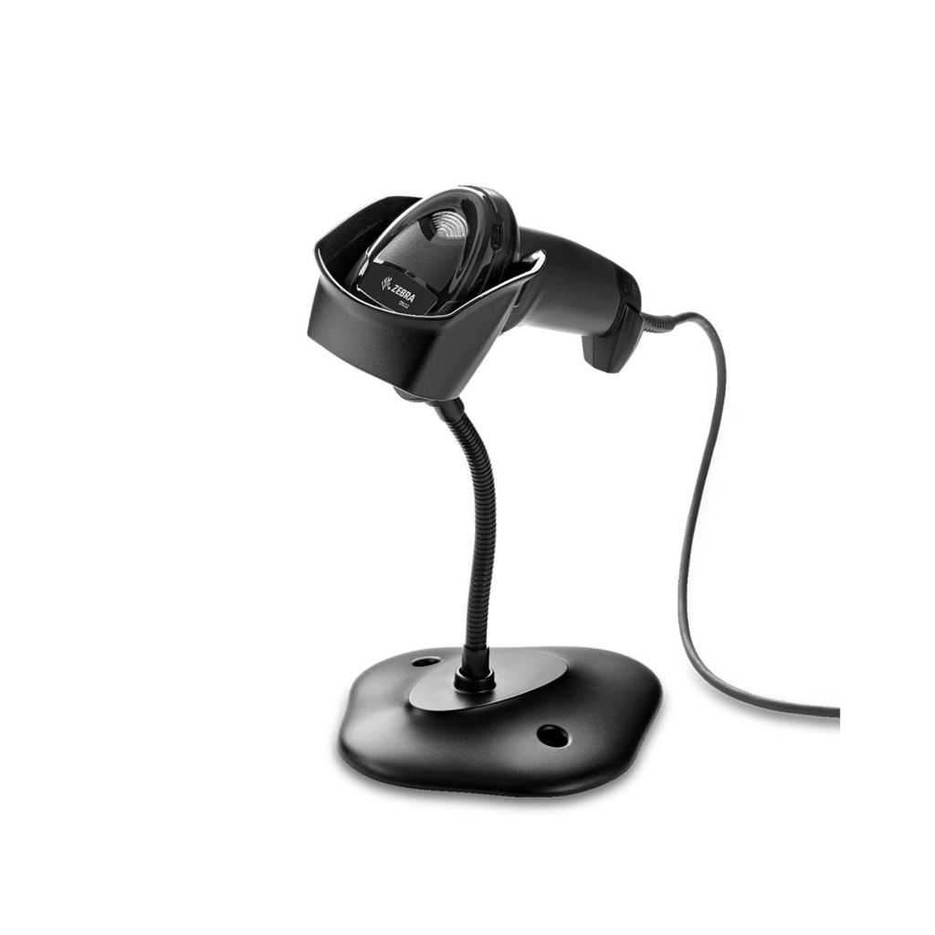 Leitor de Código de Barras Zebra Com Suporte DS2208-SR7U2100SGW - Computers & Accessories