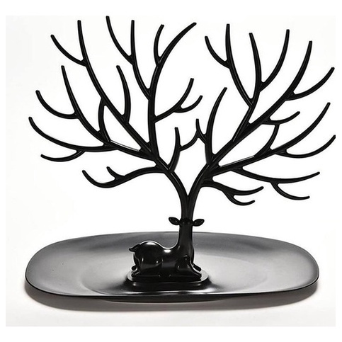 Porta Joias Bijuterias Organizador Expositor Árvore Colares em Oferta na Shopee