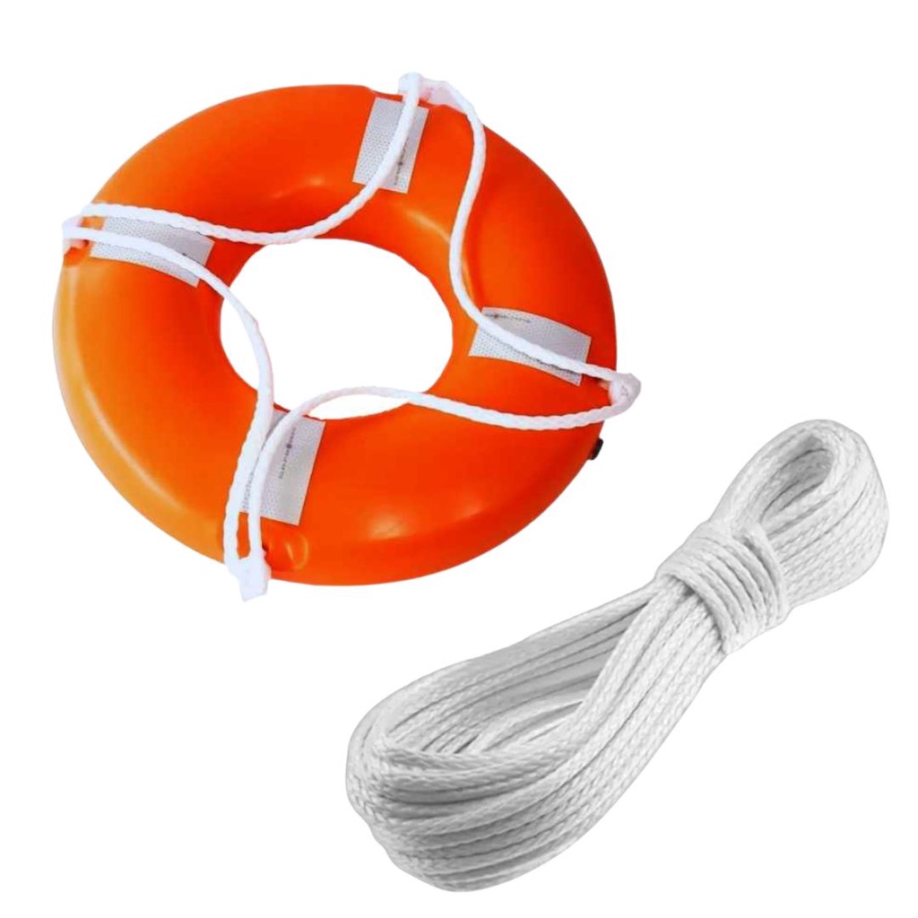 kIT BOIA 5O CM CLASSE 2 +Cabo Retinida Flutuante 8mm 20M em Oferta na Shopee