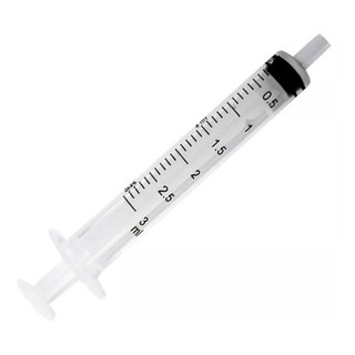 Seringa 3ml Descartável SR Slip Caixa Com 100 Unidades