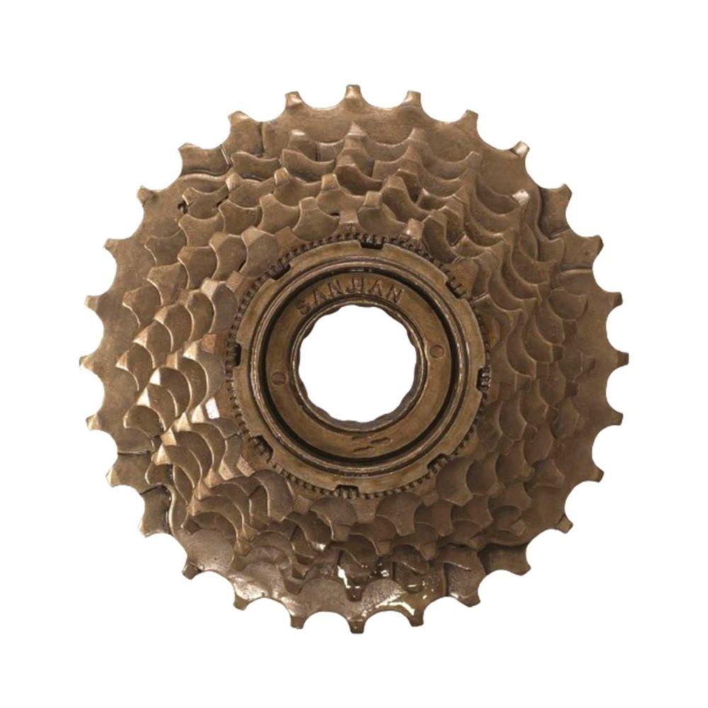 Roda Livre 7V Sanjian 14-28d Index Dourada em Oferta na Shopee