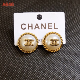 Chanel Brincos Simples/Titanium Carta De Aço Logotipo/Pessoal/Exquisite/Elegante De Jóias Femininas