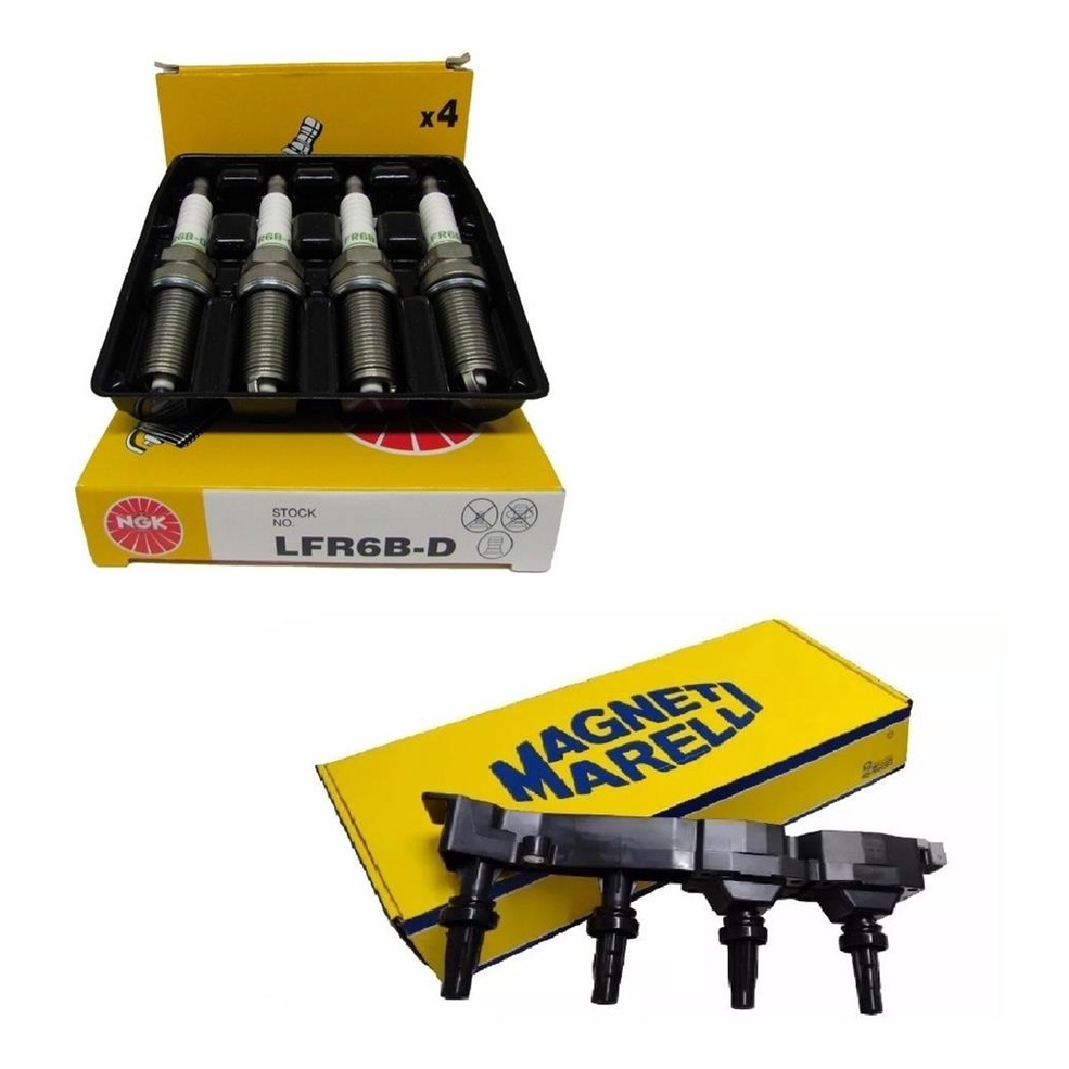 Kit Bobina E Jogo De Vela Peugeot 307 1.6 16v 2002/... Orig. em Oferta na Shopee