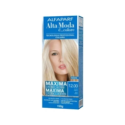 Tintura Alta Moda Ind 12.00 Louro Platina 150g