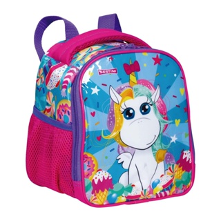 Lancheira Grande Sestini 20X Unicórnio Colorido em Oferta na Shopee