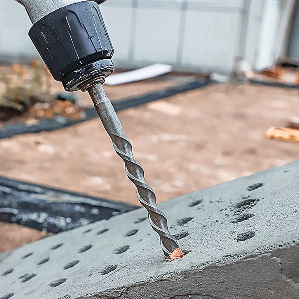 Broca Concreto Sds Plus 6mm x 160mm em Aço com Engate Rápido