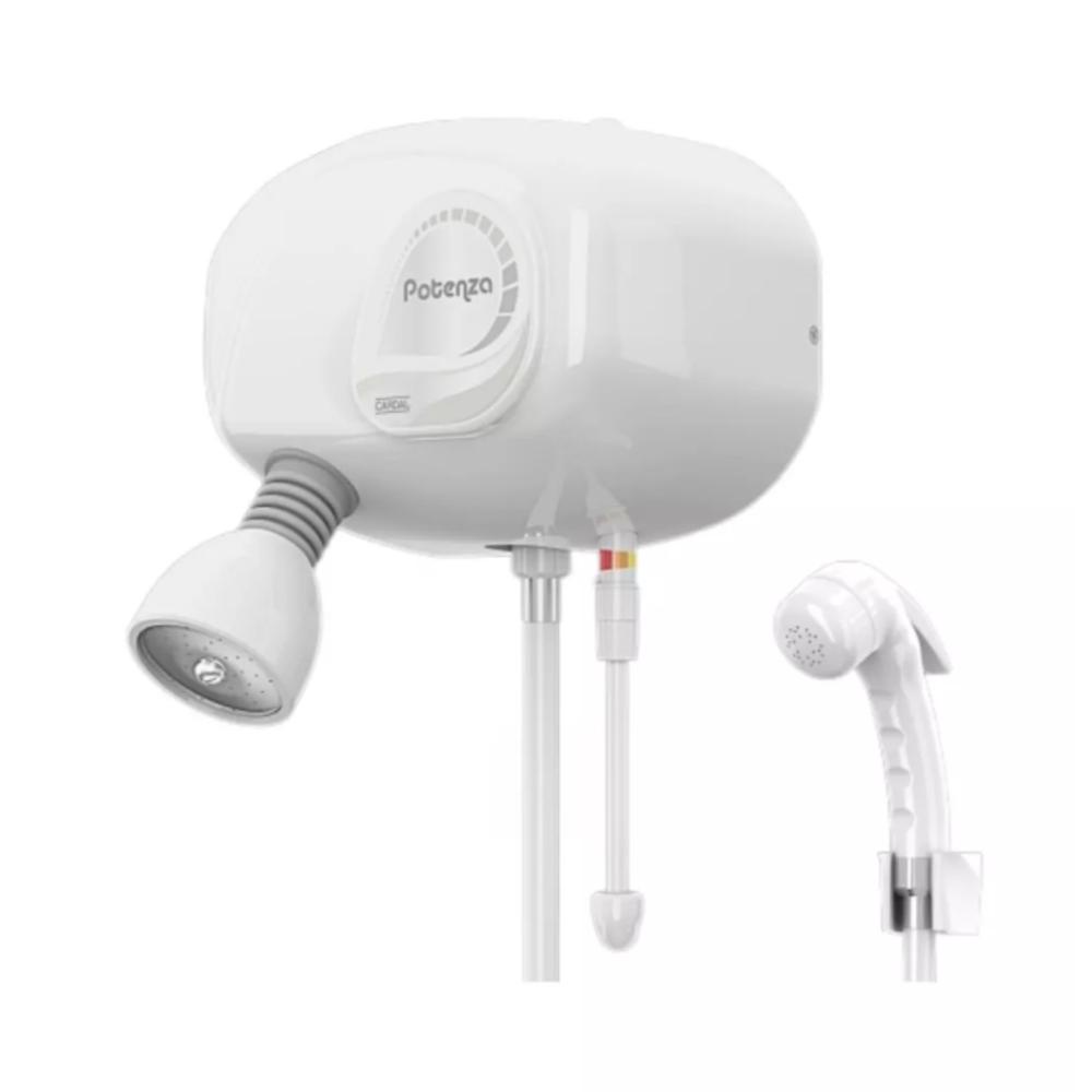 Ducha Potenza Eletrônica 8t Pressurizada Branca 7.800W 220V Cardal