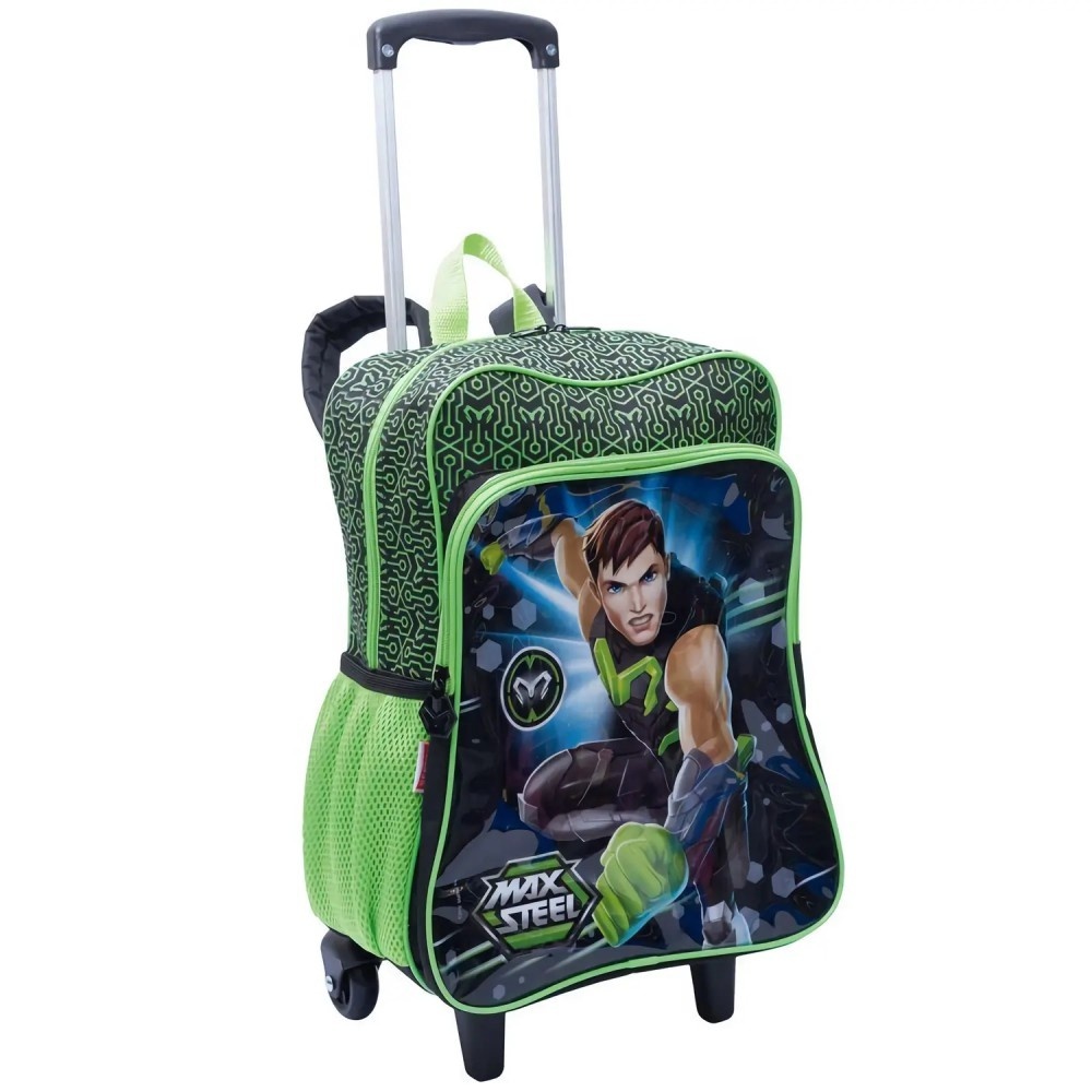 Mochila com Rodinhas Max Steel 19M - Sestini