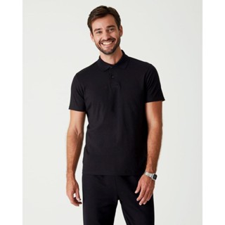 Camisa Básica Masculina Polo Gola Esporte Em Meia Malha em Oferta na Shopee