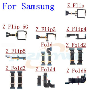 Eixo Flex Original Spin Para Samsung Galaxy Z Fold Flip 2 3 4 5 Flip4 Fold4 Fold5 MainBoard Connector LCD Display USB Cabo Flex
