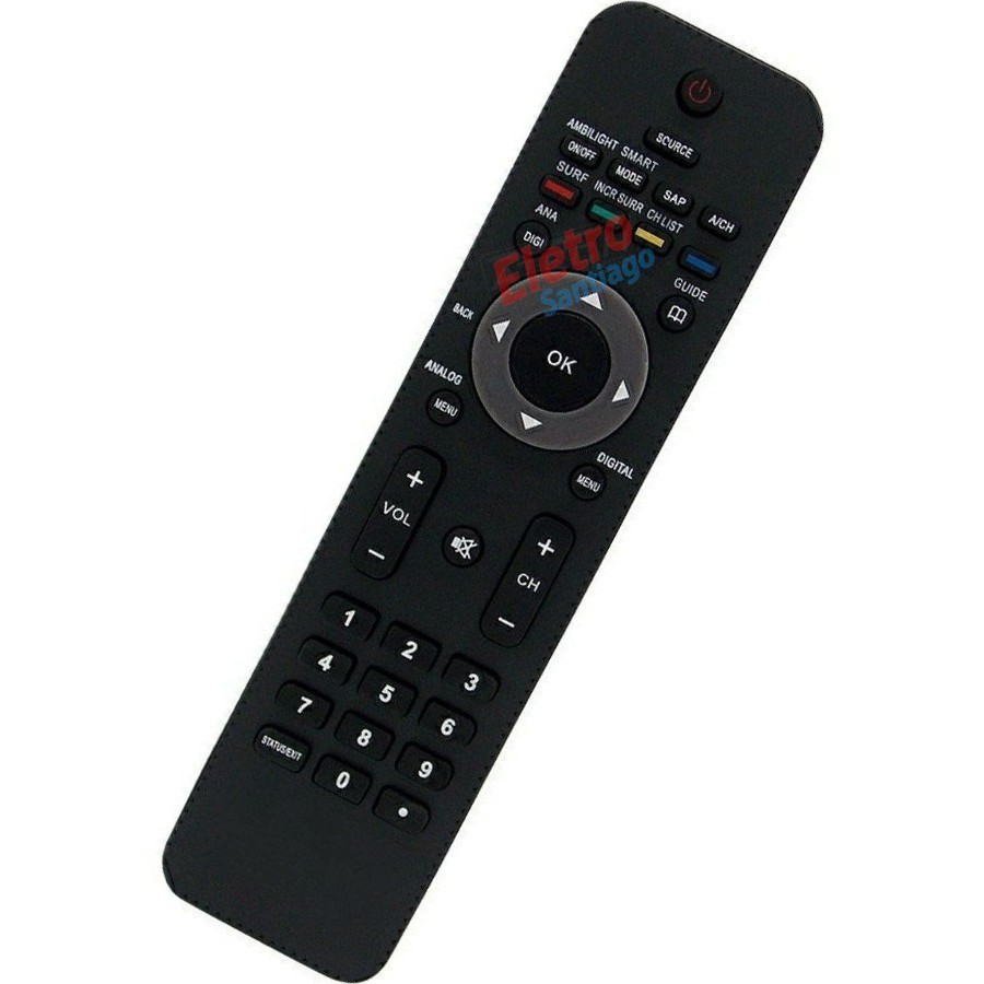 Controle Remoto pra Tv Lcd / Led Philips 42pfl7803d /