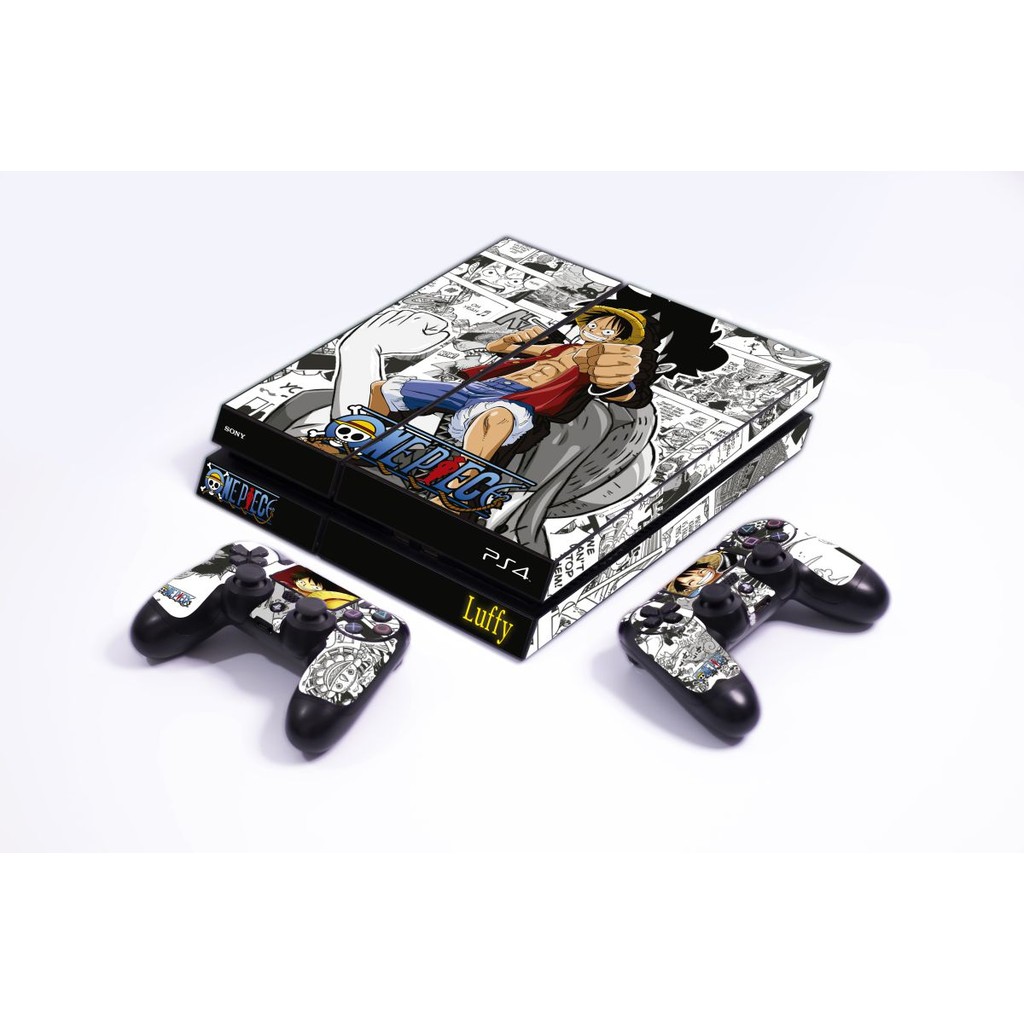 Skin para PS4 Fat One Piece Monkey D. Luffy Mangá