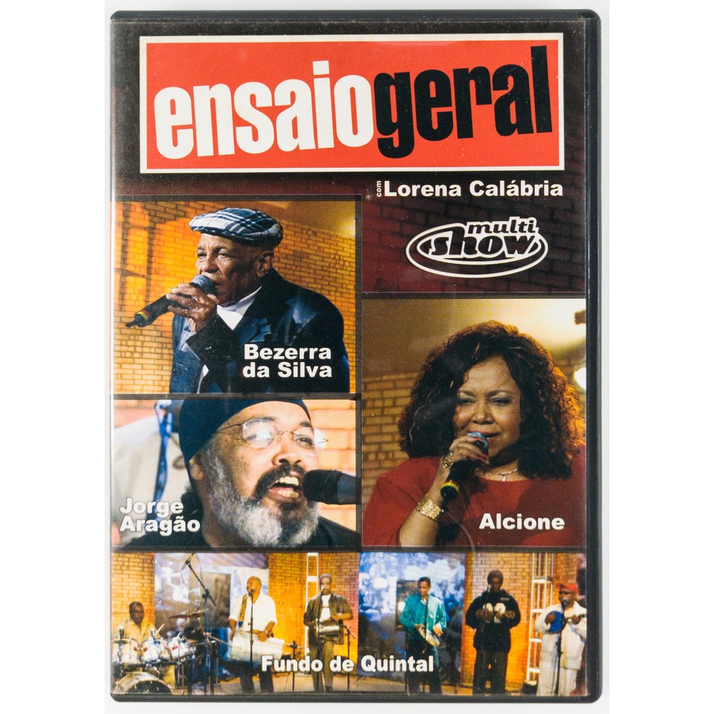 DVD Ensaio Geral com Lorena Calábria