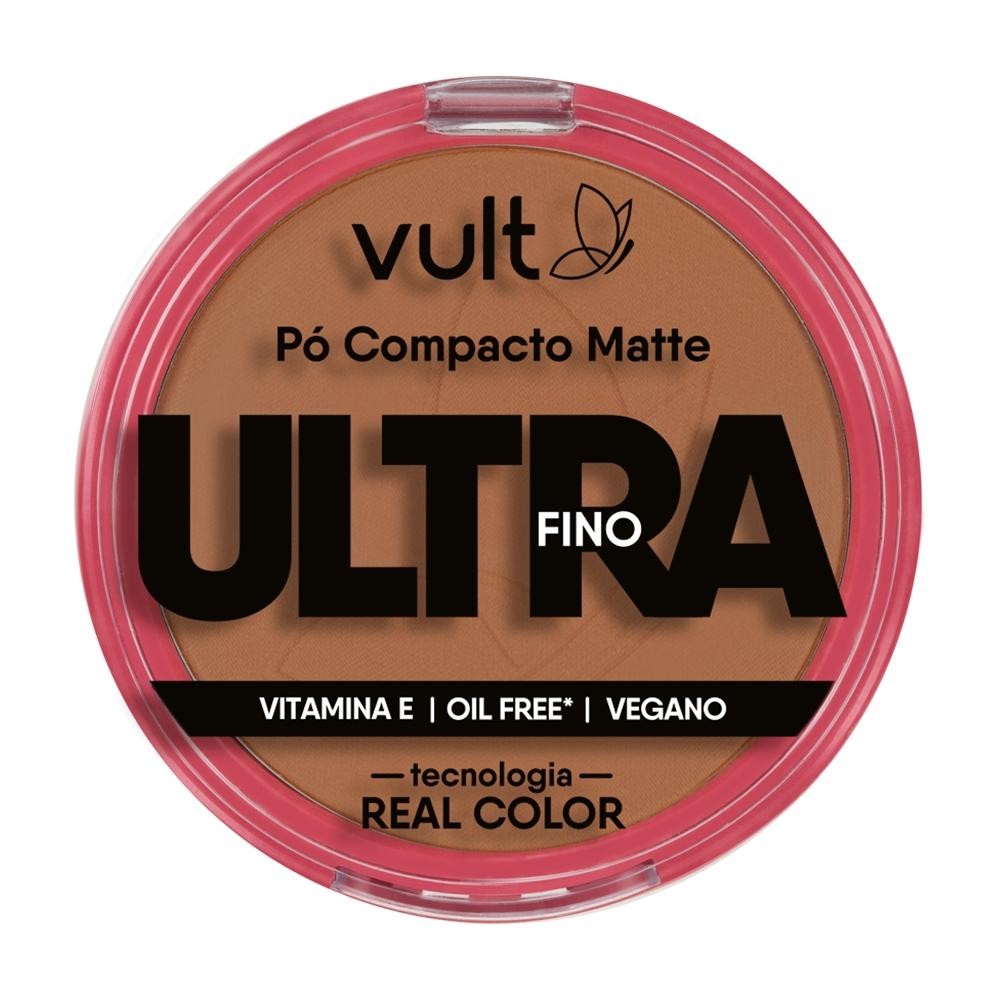 Pó Compacto Vult Matte Ultrafino Cor V480